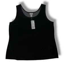 Additions by Chico’s plush velvet flawless tank NEW