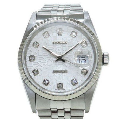 ROLEX Datejust 16234G Gehäusegröße 36mm Herrenuhr gebraucht #33124