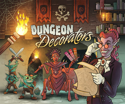 Dungeon Decorators Board Game Slugfest Games NEW Factory Sealed