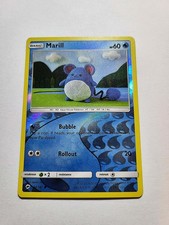 Marill 34/147 Sm-Burning Shadows Reverse Holo/ ART BY ASAKO ITO! on eBay