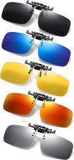Clip on Flip up Polarized Lens for Prescription Glasses UV Protection Sunglasses