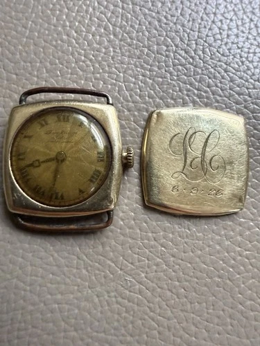 Tudor/Rolex 1920's Ladies 14ct Solid Rose Gold Case Extra Prima Manual Watch