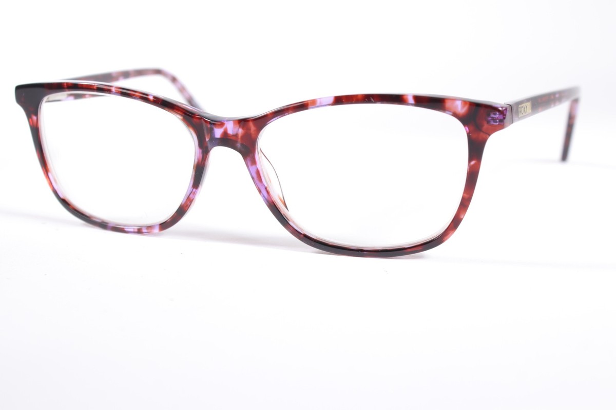 Roxy Eyeglasses 51 Women Purple Full Rim Plastic Eyewear Glasses Frames 52  mm