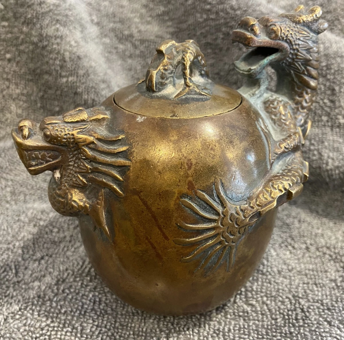 铜中国风茶壶| eBay