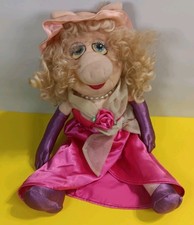 18" Jim Henson's Miss Piggy Plush Toy The Muppets By Eden Toys