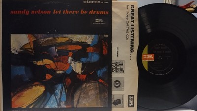 SANDY NELSON Let There Be Drums DG IMPERIAL LP 10min Birth of the Beat SURF JAZZ