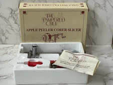 Pampered Chef Apple Peeler Corer Slicer w/ Instructions & Box 2430