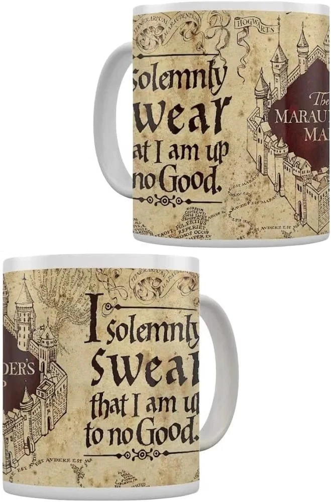 Harry Potter Marauders Map Tasse Thermoeffekt Farbwechsel 315ml Keramik
