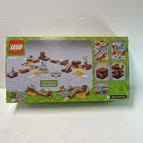 New Sealed LEGO Minecraft Nether Railway 21130 Boxed Complete Set 387pcs 