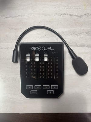 TC Helicon GO XLR Mini USB Audio Interface Online Broadcast Mixer/ Microphone