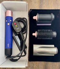 Dyson Airwrap Multi Styler Curler in Prussian Blue  Copper w Travel Bag
