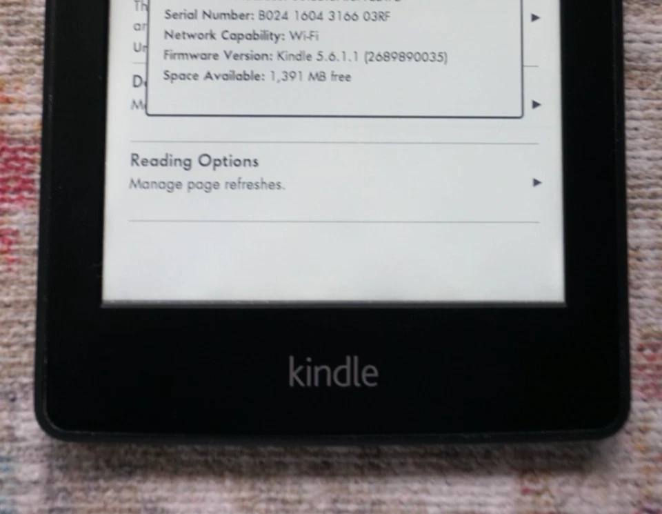 Amazon Kindle Paperwhite 5th Gen 2GB EY21 6" Black eBook Reader - Image 2 of 4