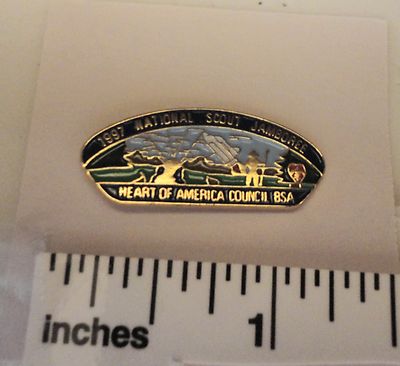 JSP pin 1997 Jambo Heart of America Council