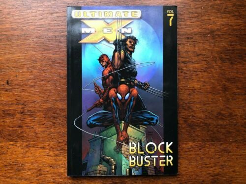 Ultimate X-men Graphic Novel Vol 7 Block Buster by Bendis Marvel Paperback 2004 - Afbeelding 1 van 2