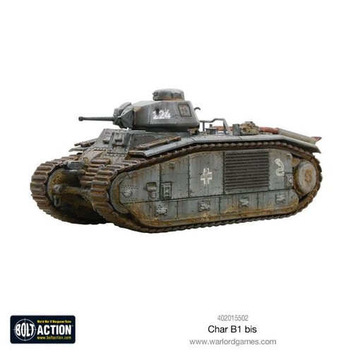Bolt Action - Char B1 Bis - Tanque pesado francés - 28 mm - Imagen 9 de 12