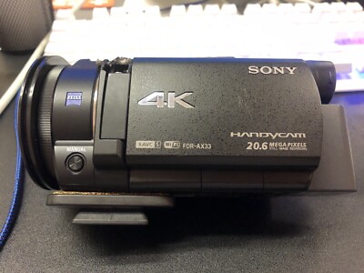 Sony 4K FDR-AX33 Camcorder With Charger And Battery | eBay Sony 4K FDR-AX33 Camcorder With Charger And Battery | eBay
