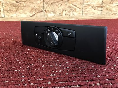 BMW E60 (06-10) ///M M5 HEADLIGHT CONTROL SWITHC PANEL HEADS UP DISPLAY OEM 