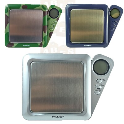 AWS Blade-650 Digital Pocket Scales w Retractable Displays, 650 x 0.1g