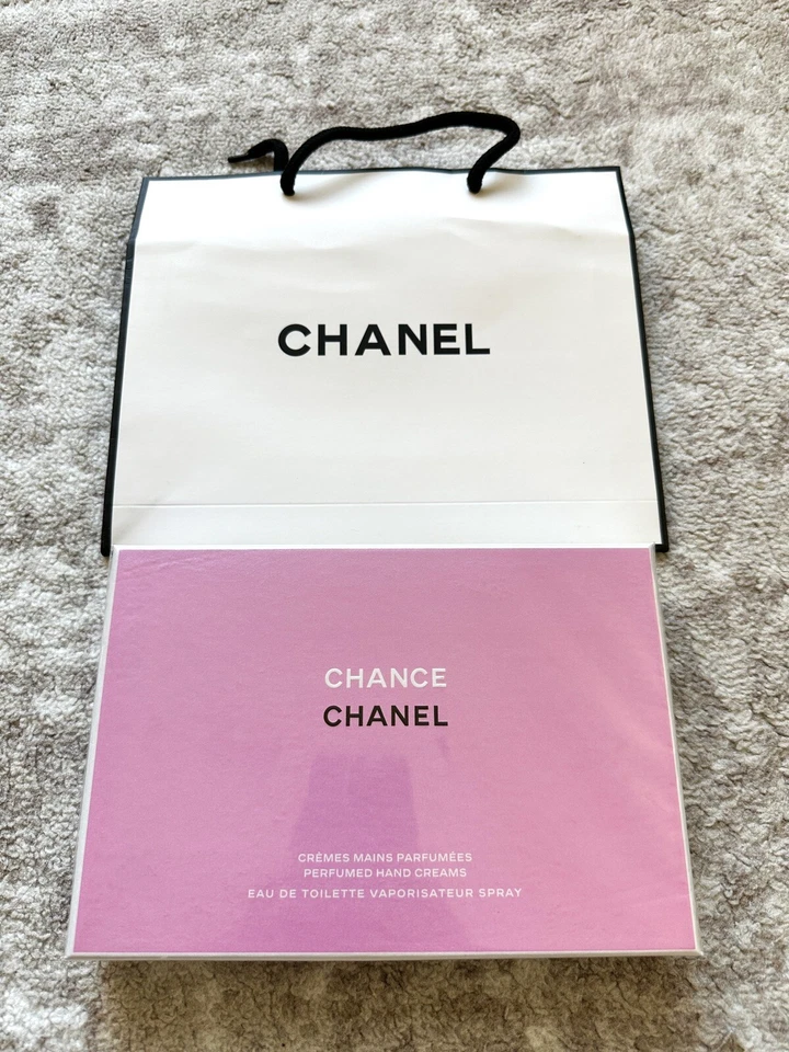 Chanel Chance Perfumed Moisturizing Hand Cream Set ~3x20ml W/Chance EDT ~2x7.5ml - Image 3 of 4