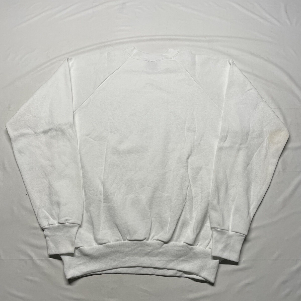 80s 90s ONEITA スウェット MADE IN USA XL Vintage 90s Oneita Sweatshirt Men's XL White Blank Crew Neck