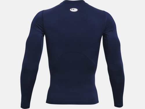 Under Armour Men's UA Compression Long Sleeve HeatGear T-Shirt Sonic Workout Tee - Picture 34 of 49