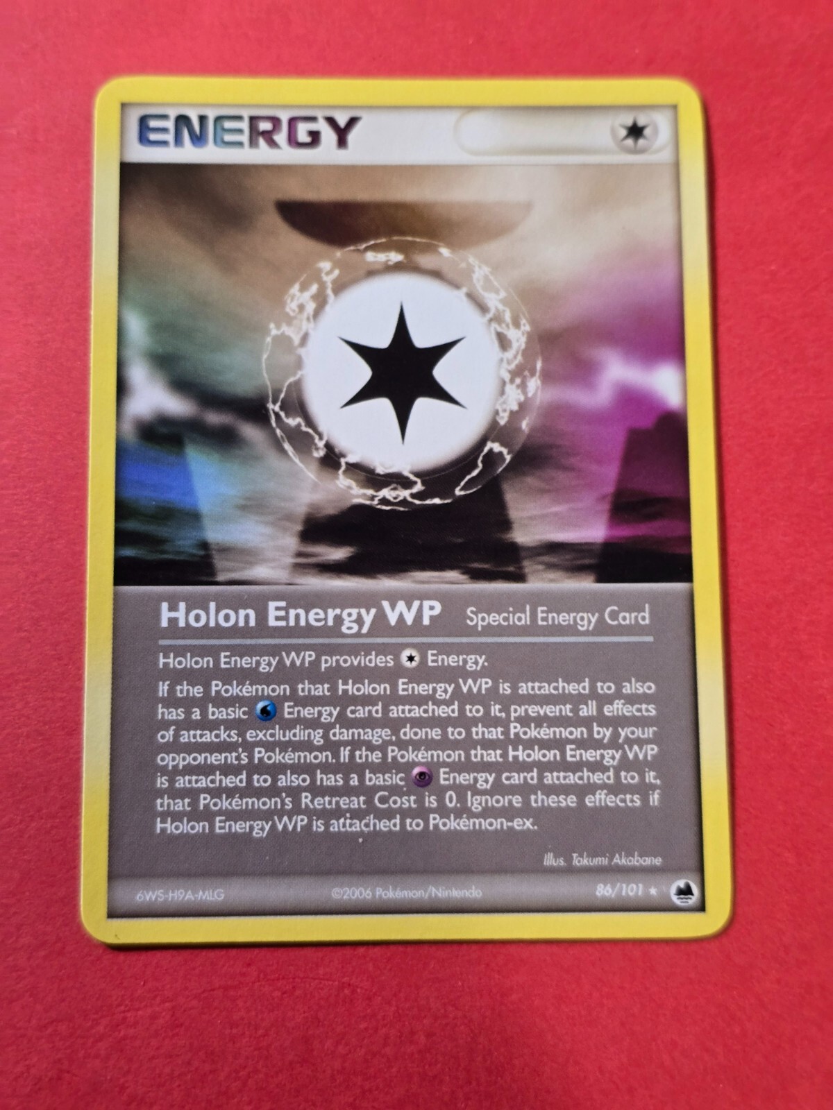 2006 Pokemon EX Dragon Frontiers #86 Holon Energy WP, R, NF/H, cd1