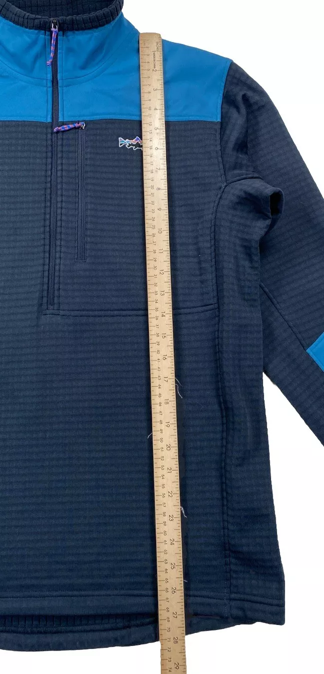 patagonia r1 fitz roy 1/2 zip jacket