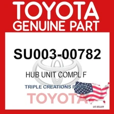Genuine Toyota SU003-00782 Hub Sub-Assy Fr Axle RH/LH SU00300782 OEM
