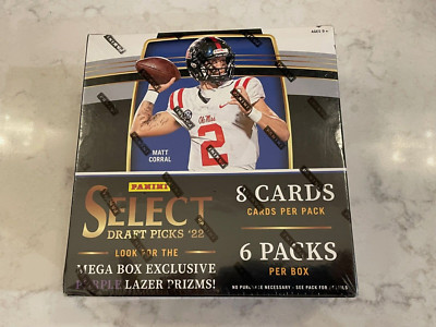 Panini 2022 Select Draft Picks College Football 48 Trading Cards -SEALED BOX New