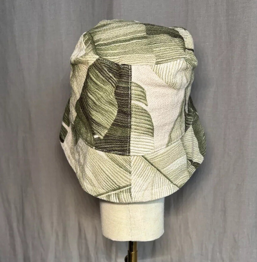 JUNGLE GURL KONA Bucket Hat Green Banana Leaf Kainoa Medium  display picture 1