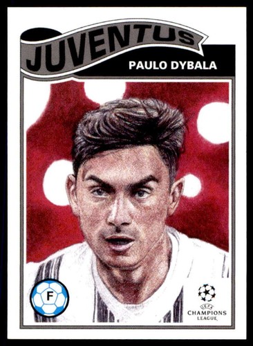 Paulo Dybala #326 2021 Topps Living UEFA Champions League card
