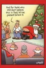 Exhibit A 12 Funny Boxed Christmas Cards by Nobleworks