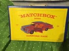 Vintage Lesney Matchbox carrying case series 53 very good condition