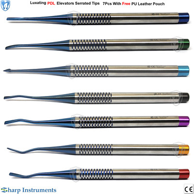 Professional Dental PDL Elevators Set Oral Surgery Atraumatic Extraction Tools