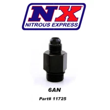 Nitrous Express 11725 Bottle Nipple 6AN for Lightning 500 Valve