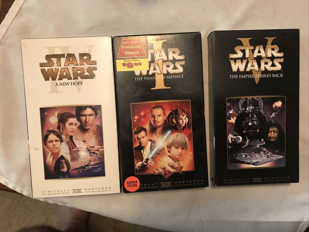 STAR WARS THX 3 PIECE MOVIE SET LUCASFILM, 20th CENTURY FOX