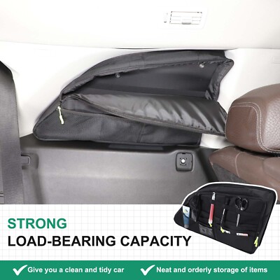 Black Rear Trunk Left Side Storage Bag Pocket Organizer Für Benz GLS X167 20-24