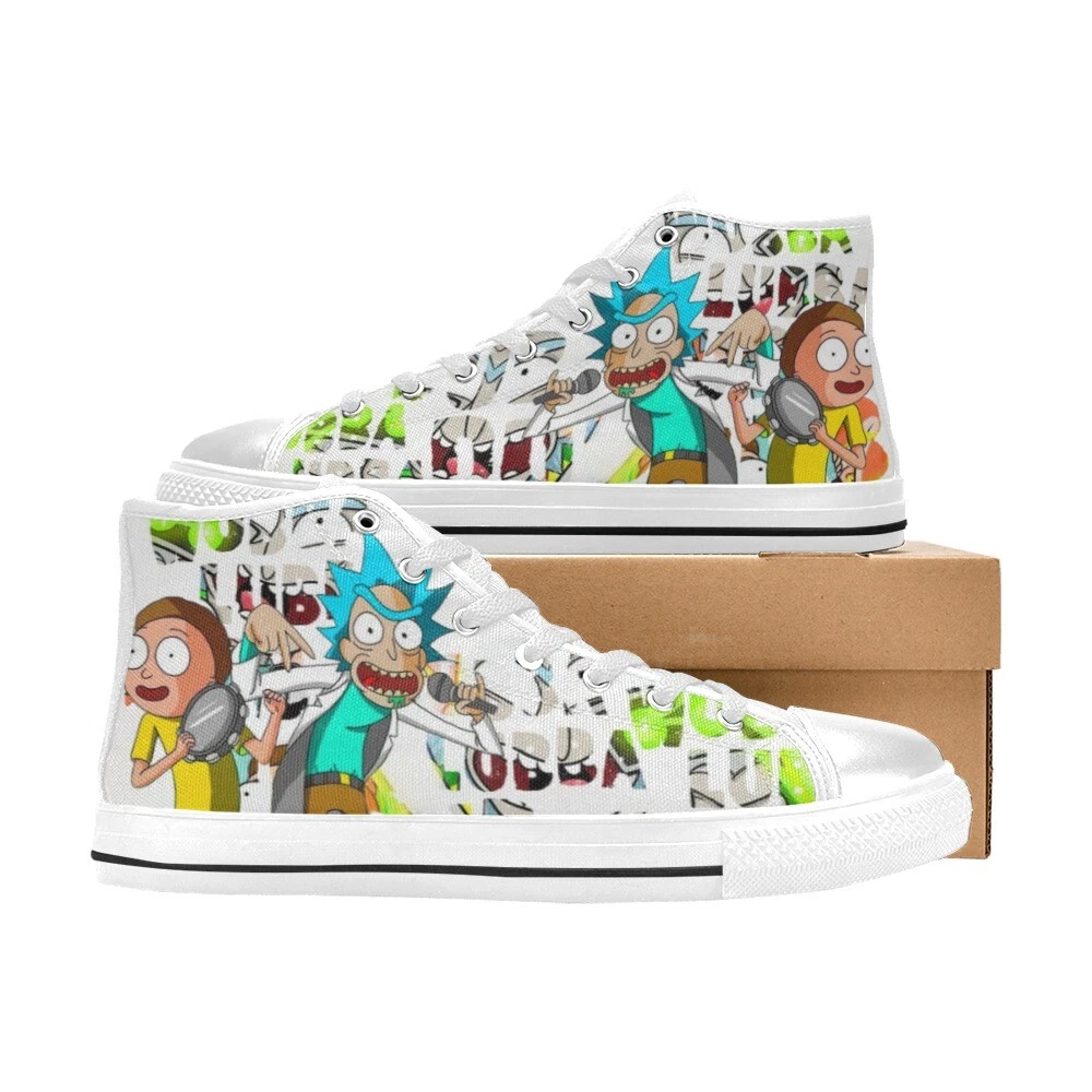 Rick and Rickandmorty Shoes, Rick and Rickandmorty High Top Sneakers Rick and Rickandmorty Shoes, Rick and Rickandmorty High Top Sneakers