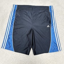 Adidas Shiny Dazzle Basketball Shorts Size L Blue/Baby Blue Rare