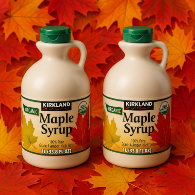 Maple Syrup 2Liters Grade A Product of Canada - Halal - 100% Pure Amber