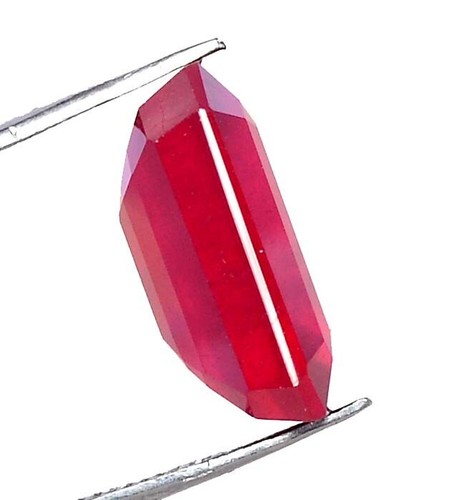 14x10 mm Natural Ruby Octagon Cut 10.78 Cts Faceted Calibrated Loose Gemstone GF - Picture 3 of 6