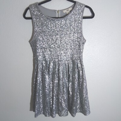 flat sequin dress Feelin' 22 Cream Sequin Mini Dress
