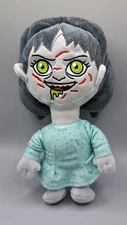 The Exorcist Regan Doll 9" Stuffed Plush Squeeky Dog Toy by Fetch for Pets