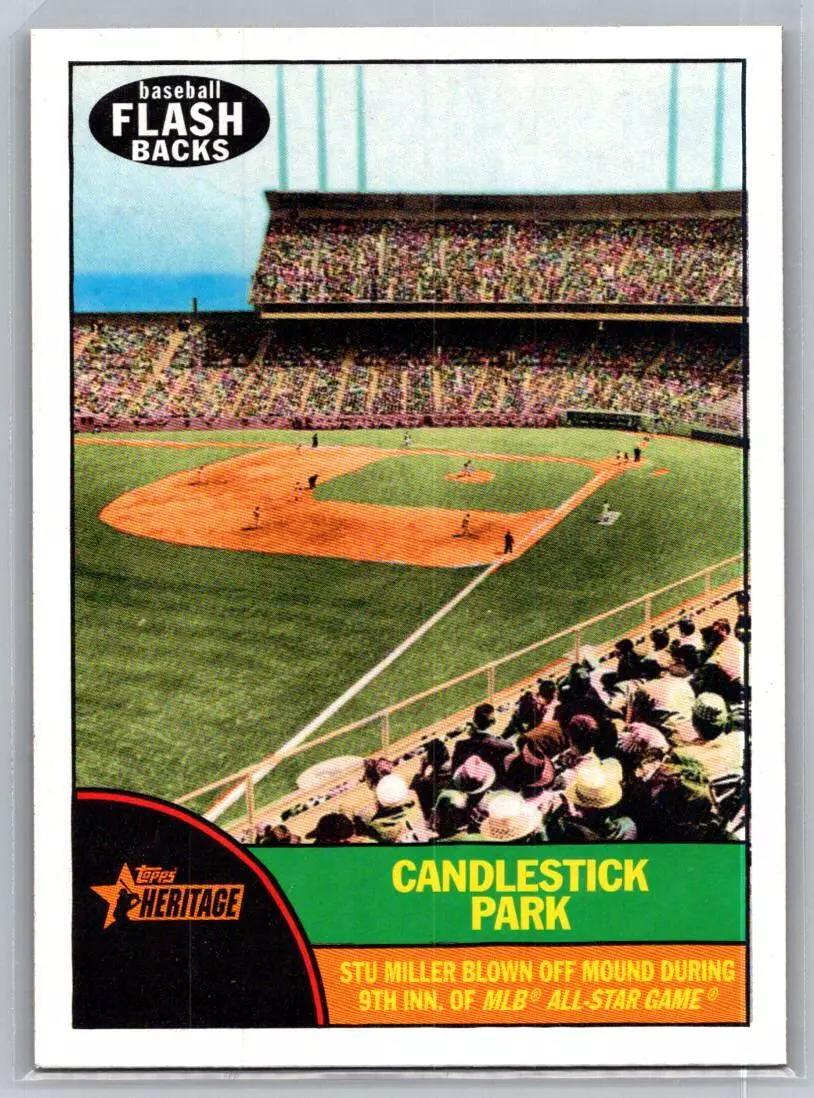 Candlestick Park trading card