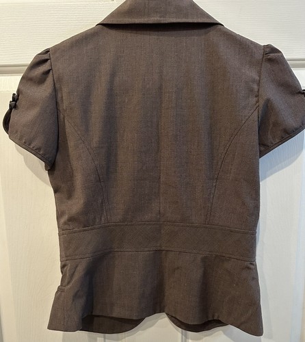 ROYALTY Short Sleeve Blazer Sz 8 - Picture 2 of 4