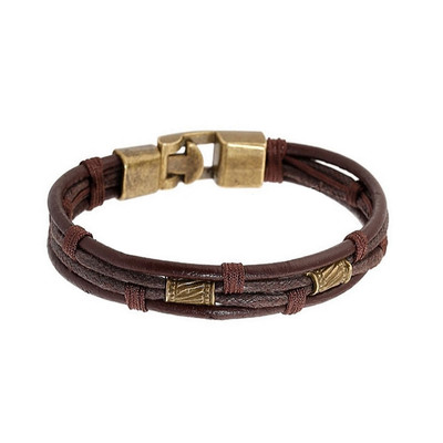 Brown best sale rope bracelet