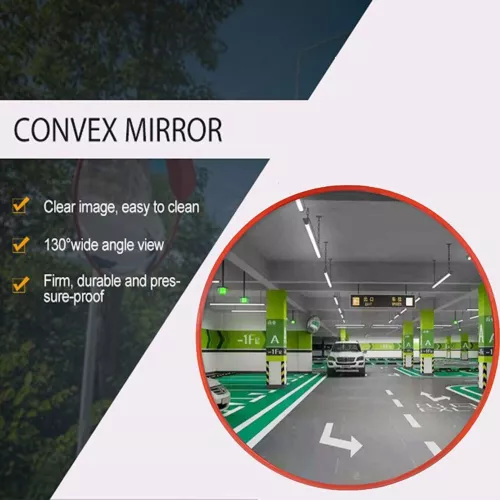 60cm Safety Mirror Convex Mirror Traffic Mirror Safety Mirror for Driveway UK - Picture 13 of 16