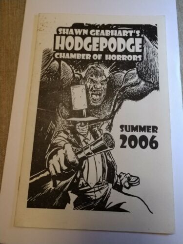Shawn Geabhart's Hodgepodge Chamber of Horrors comic ASHCAN - RARE! - Afbeelding 1 van 12