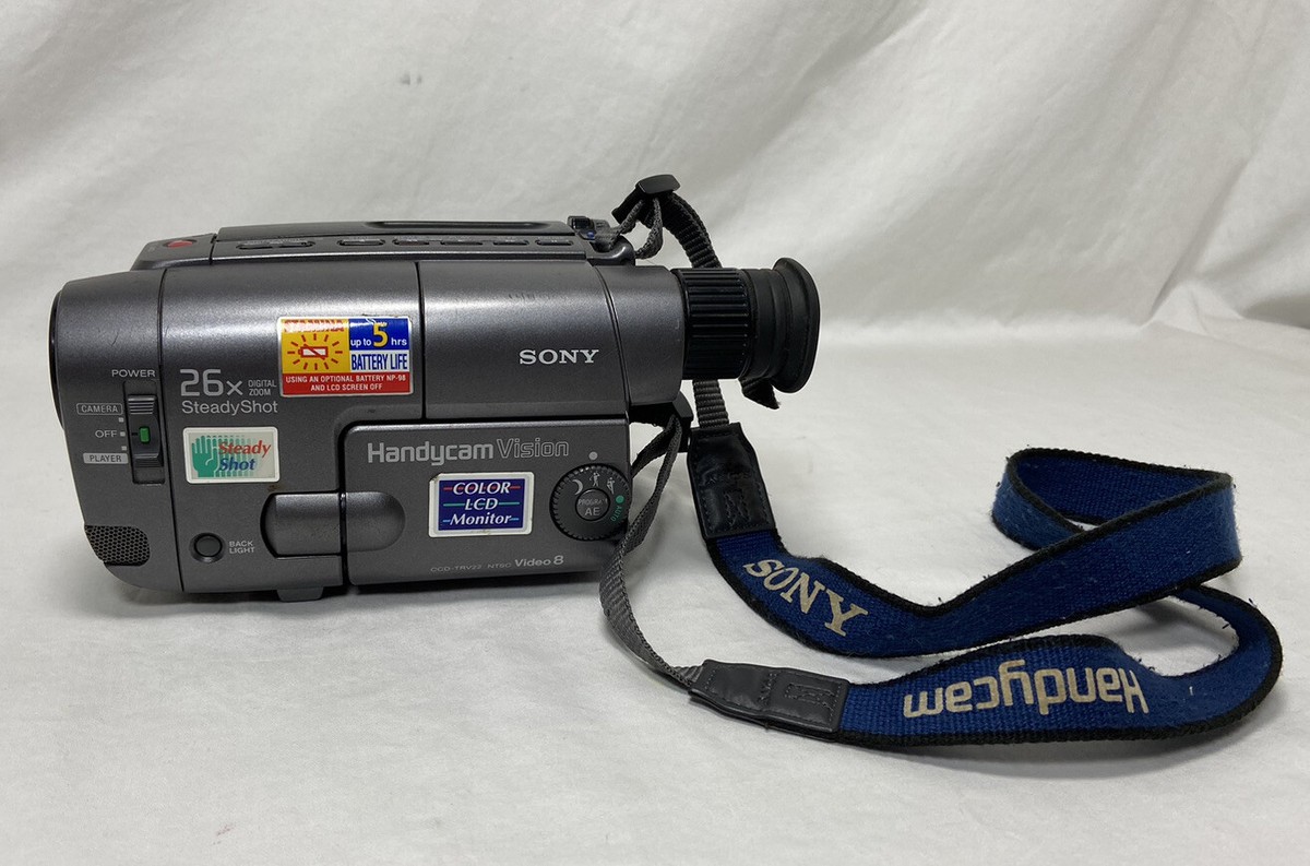 Sony Handycam Vision CCD-TRV22 8mm Video8 Camcorder Parts Or