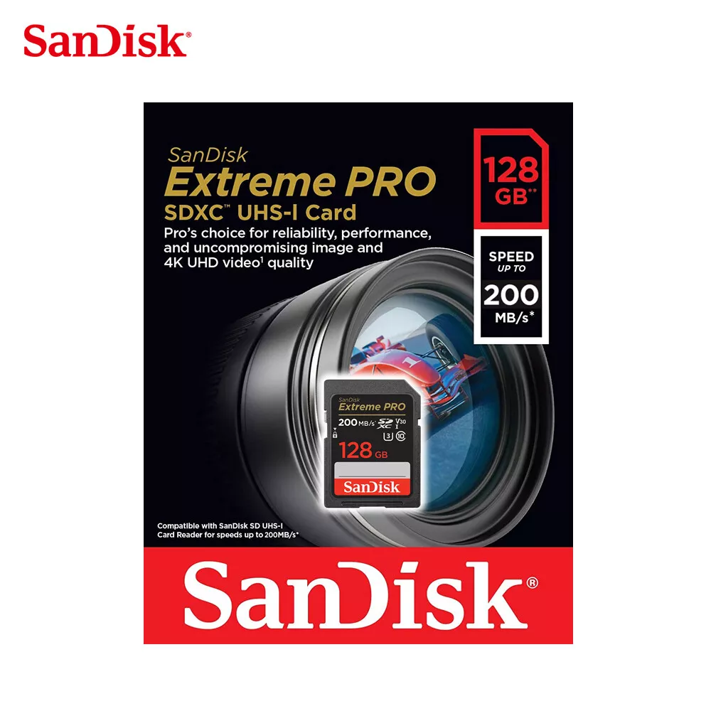 SanDisk Extreme PRO SDXC UHS-I Card - 256GB